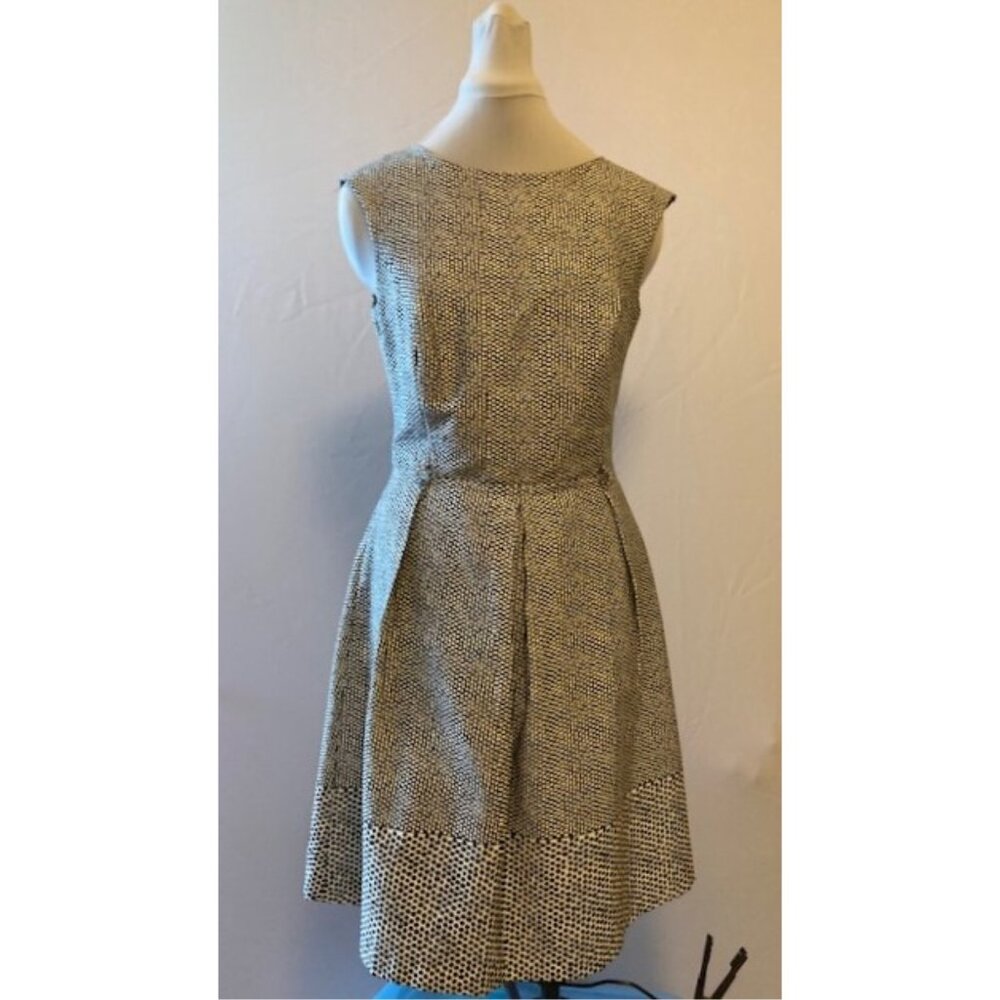 Vintage Esprit sleeveless polksdot print dress